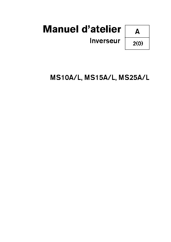 7739195 MS10A.L MS15A.L MS25A.L